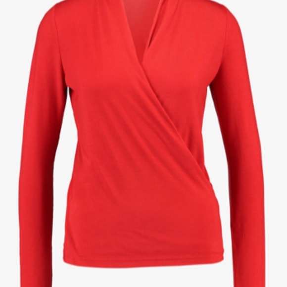 Banana Republic Wrap Long Sleeve Top - Picture 1 of 4